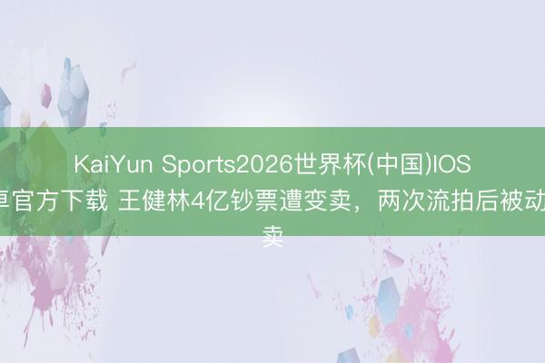 KaiYun Sports2026世界杯(中国)IOS/安卓官方下载 王健林4亿钞票遭变卖，两次流拍后被动贱卖